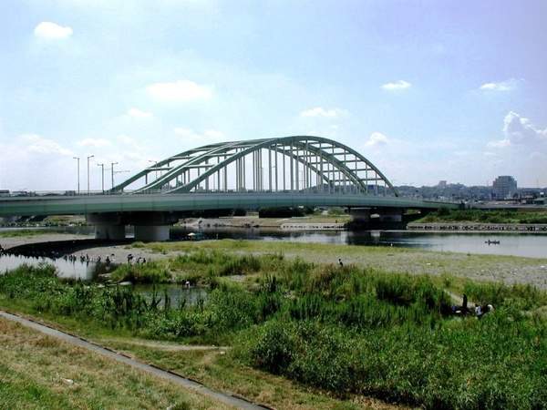 多摩川(調布市) 多摩水道橋